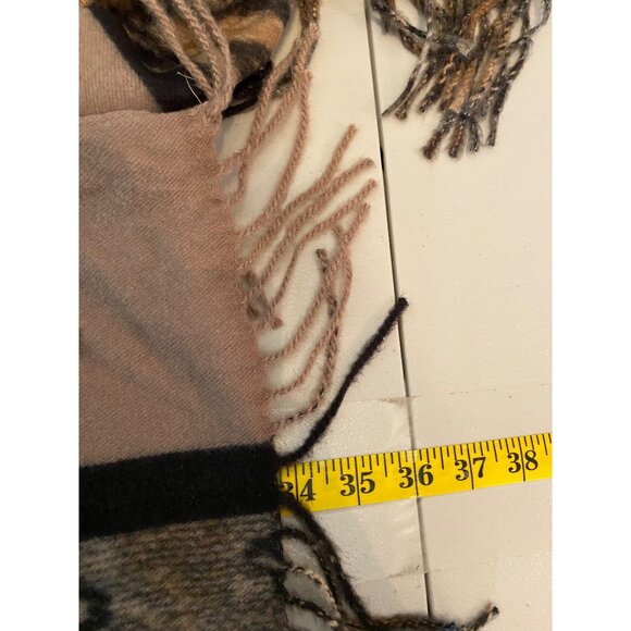 Do Everything In Love Animal Print Kimono Cardigan Fringe One Size - Picture 7 of 8